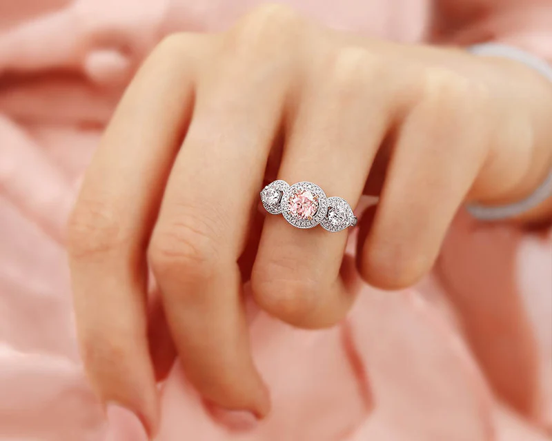 Elegant Yet Bold: 3 Carat Engagement Rings by Lily Arkwright